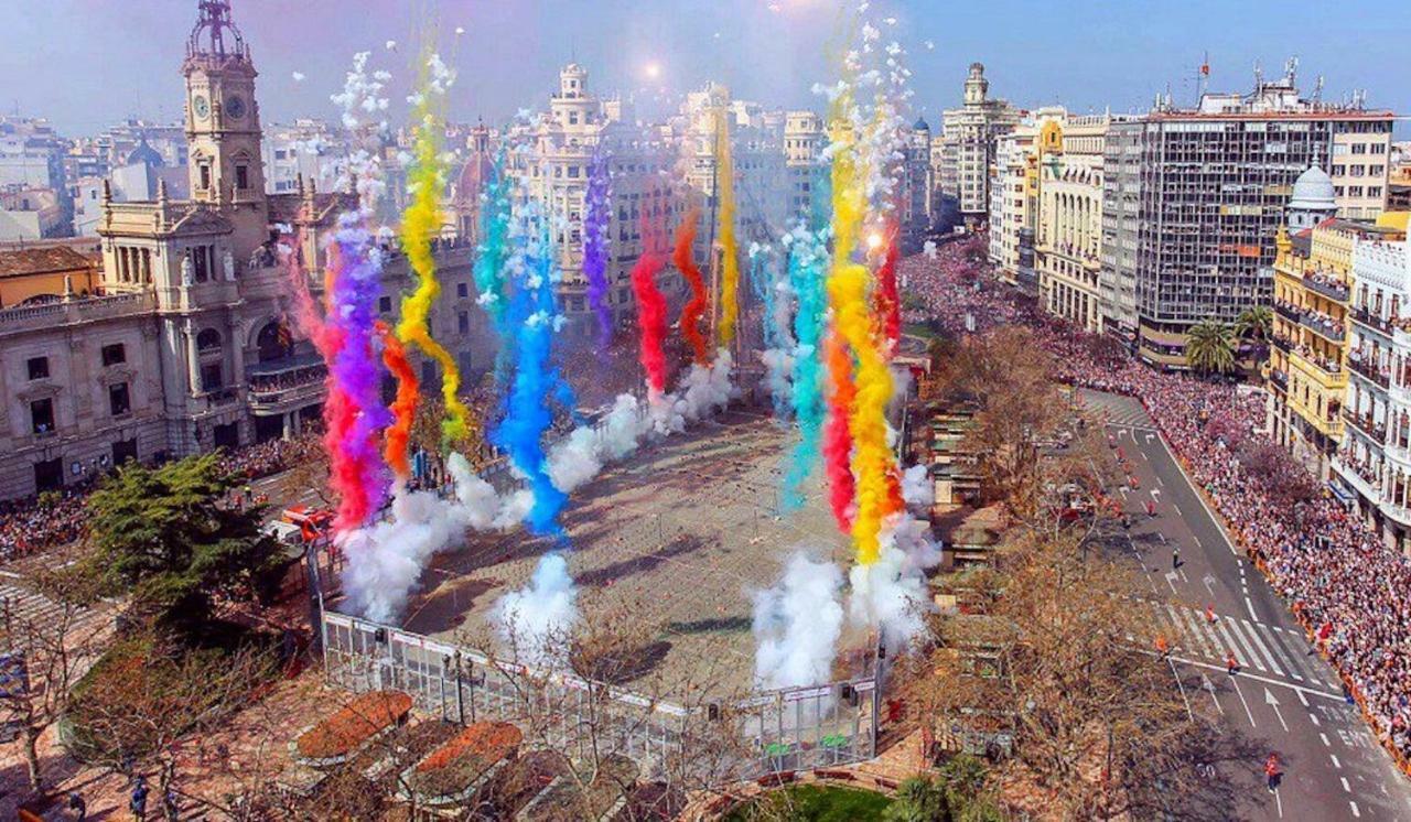 Apartamento Cerca De La Playa Y Ciudad De Las Ciencias Valencia Exteriör bild